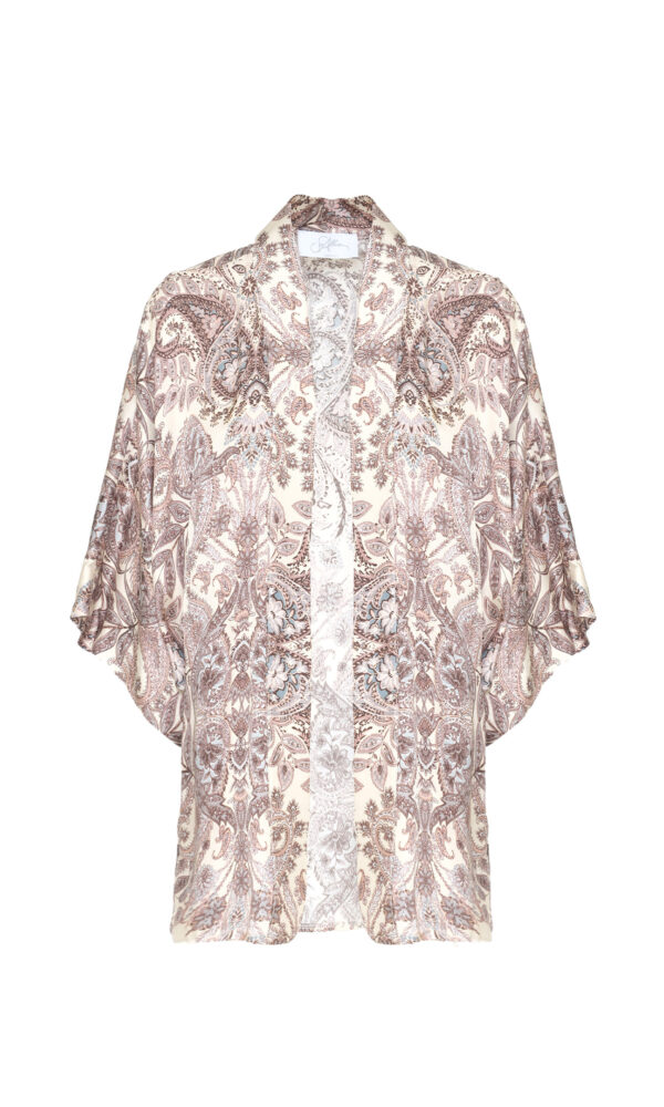 KIMONO CON MOTIVO PAISLEY