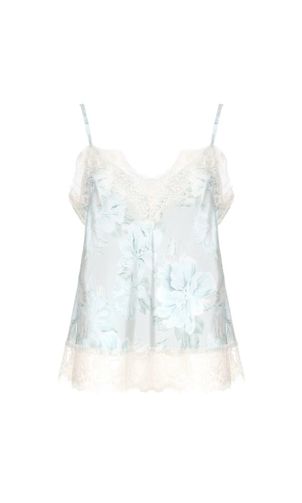 TOP LINGERIE STAMPA FLOREALE
