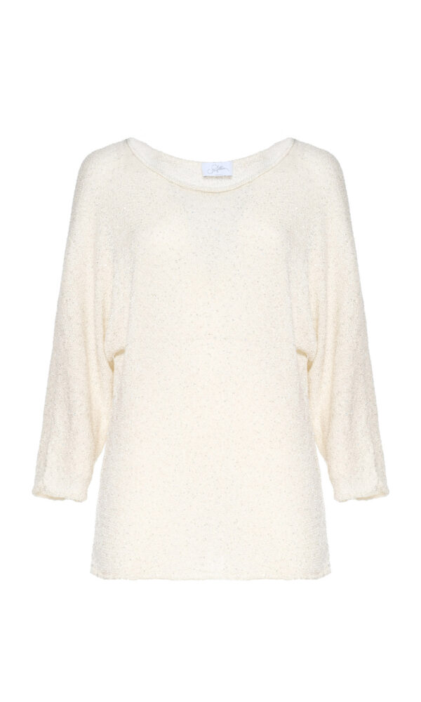 MAGLIA PIPISTRELLO CON PAILLETTES