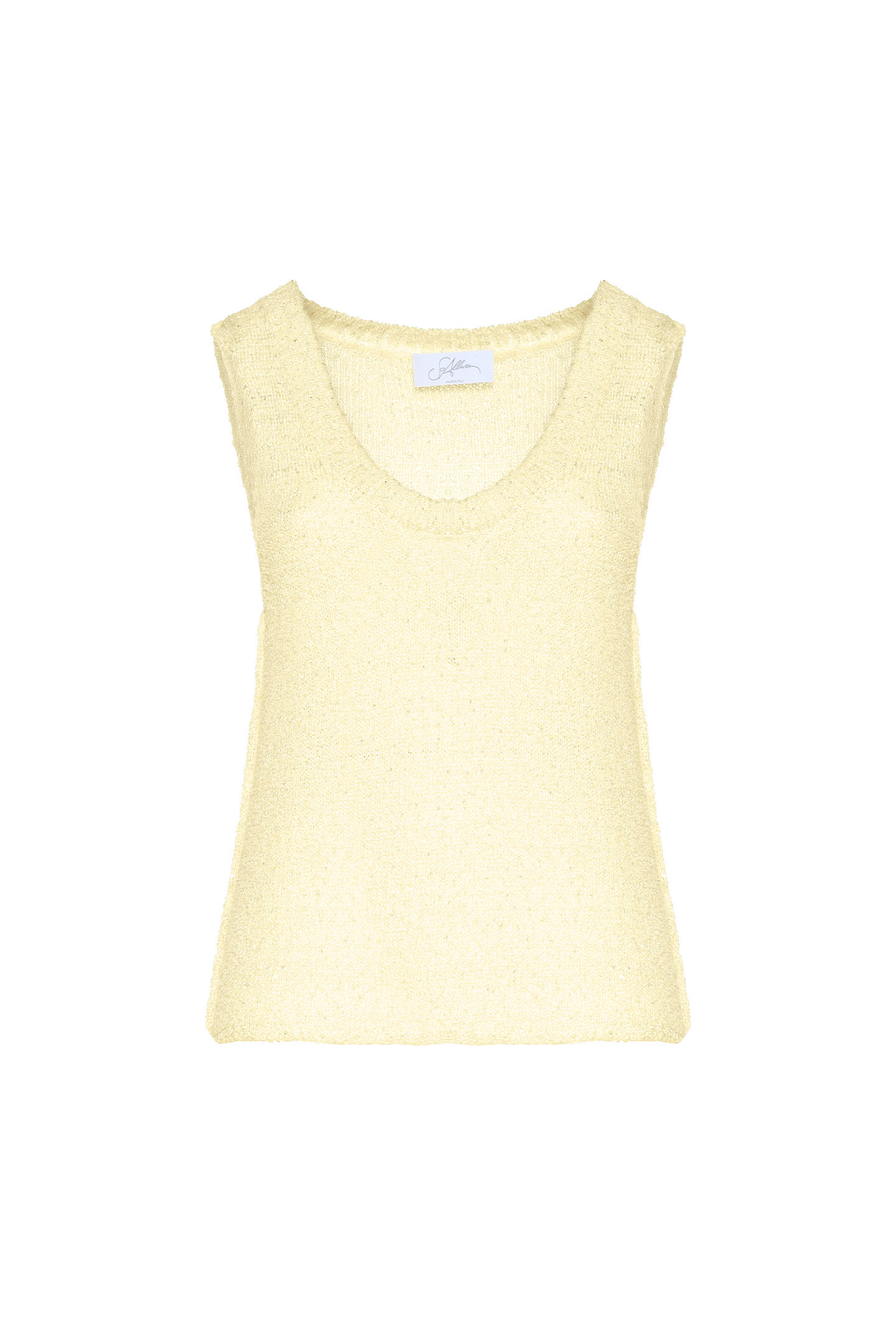 TOP IN MAGLIA CON PAILLETTES - immagine 3