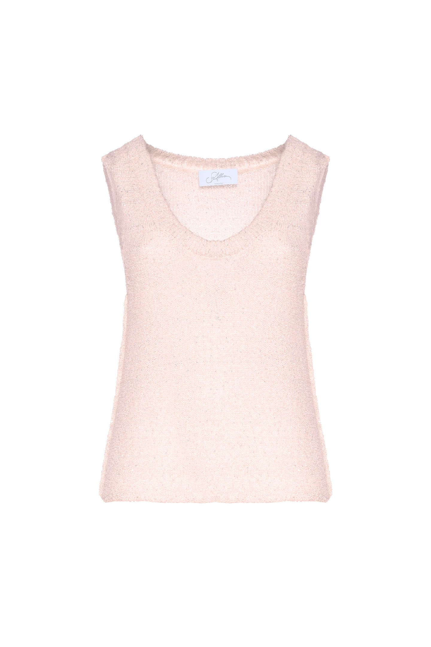 TOP IN MAGLIA CON PAILLETTES - immagine 4