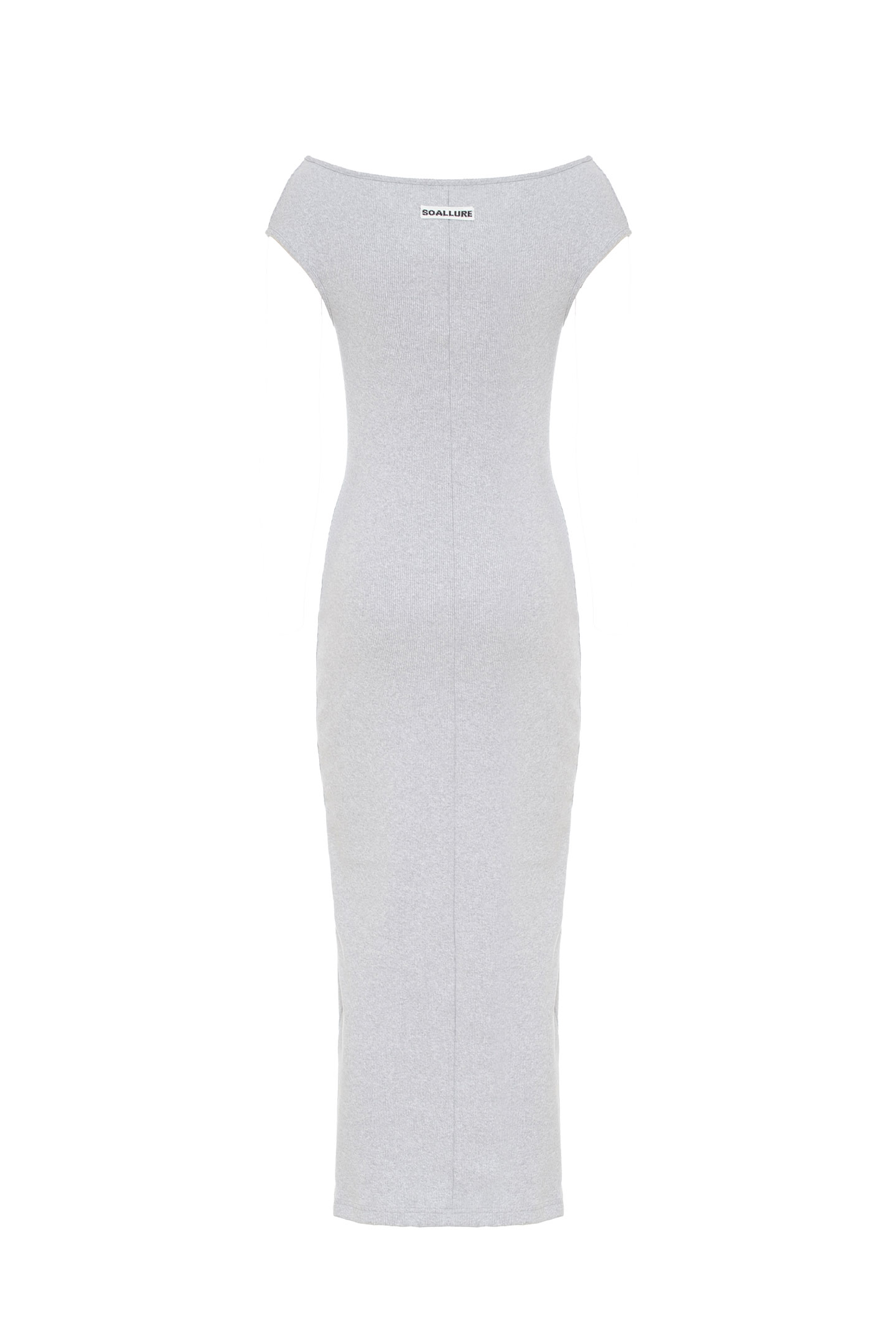 RIBBED COTTON DRESS - Image 4