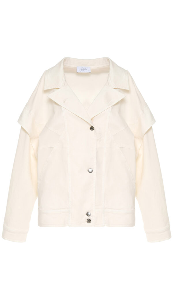 GIACCA OVERSIZE IN BULL DI COTONE