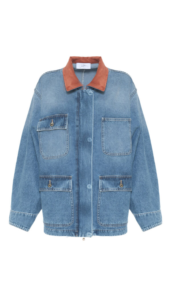 GIACCA IN DENIM OVERSIZE