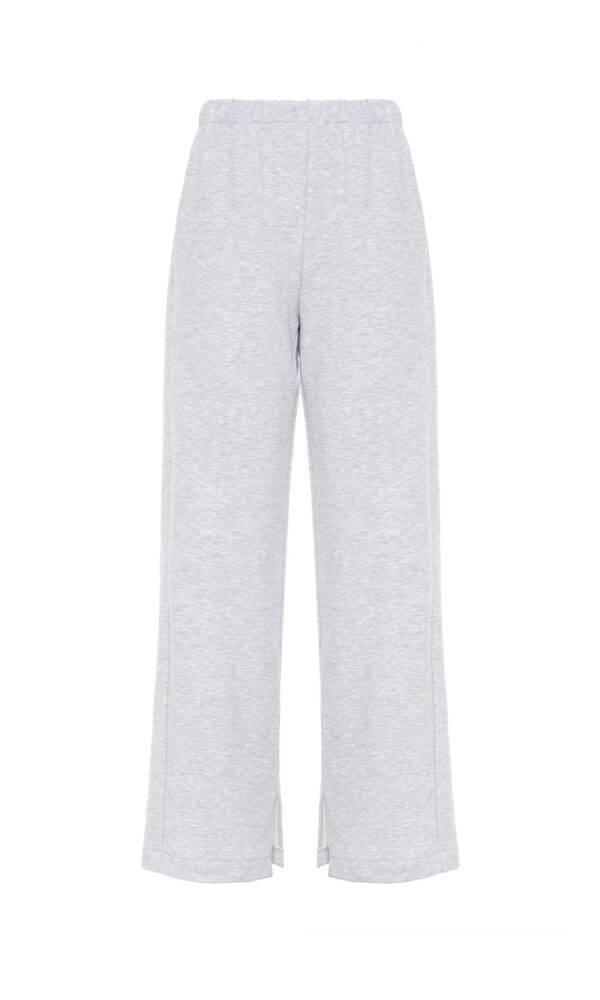 PANTALONI IN FELPA CON SPACCHI