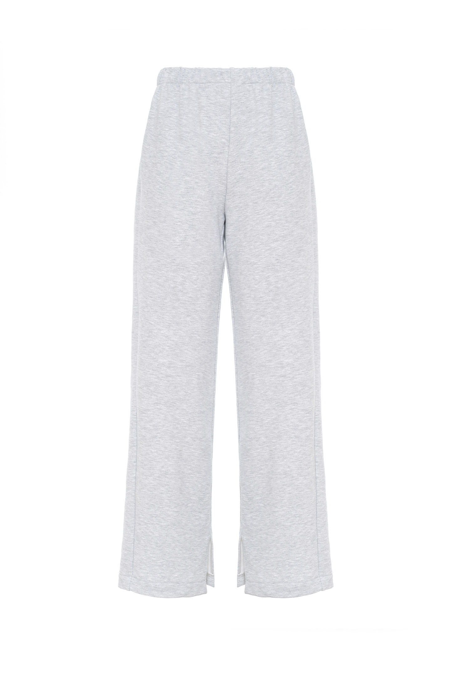 PANTALONI IN FELPA CON SPACCHI