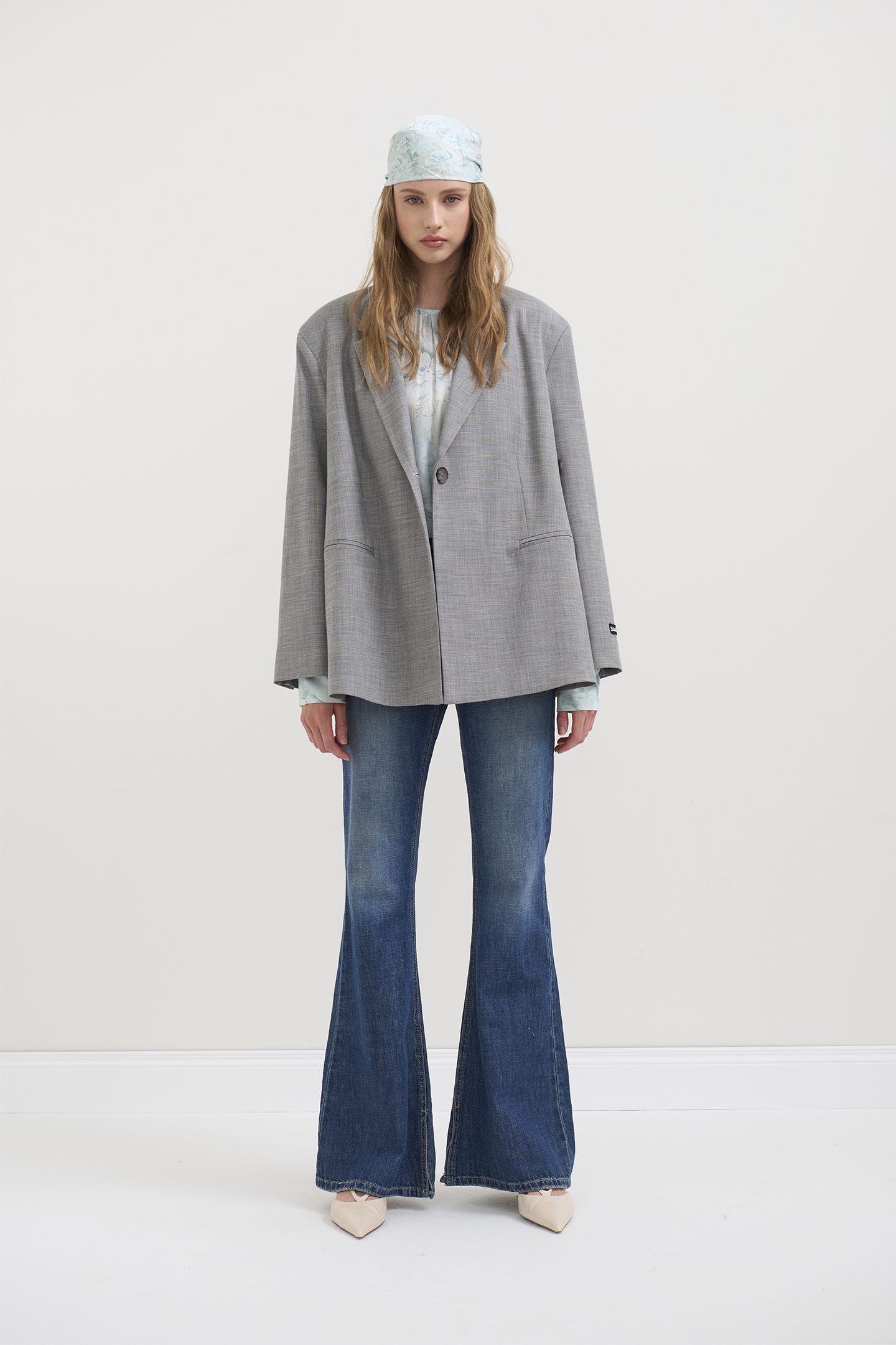 BLUSA CON MOTIVO FLOREALE - immagine 4