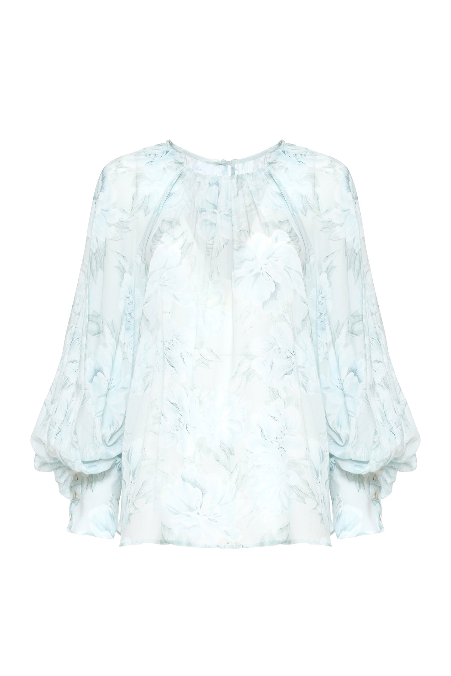 BLUSA CON MOTIVO FLOREALE