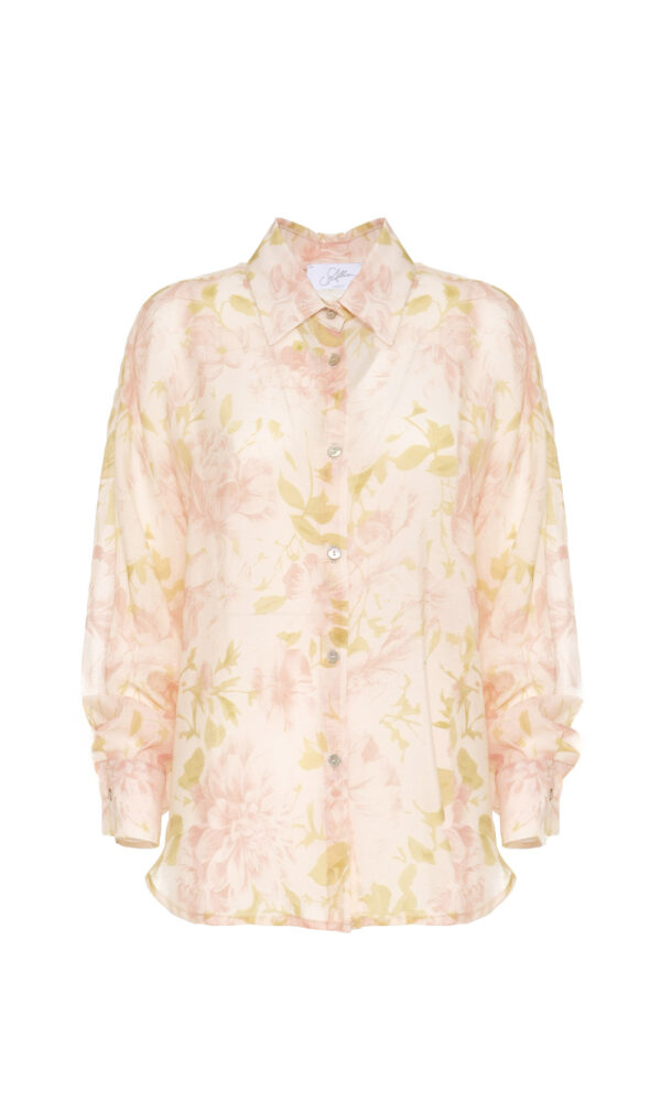 CAMICIA CON STAMPA A FIORI