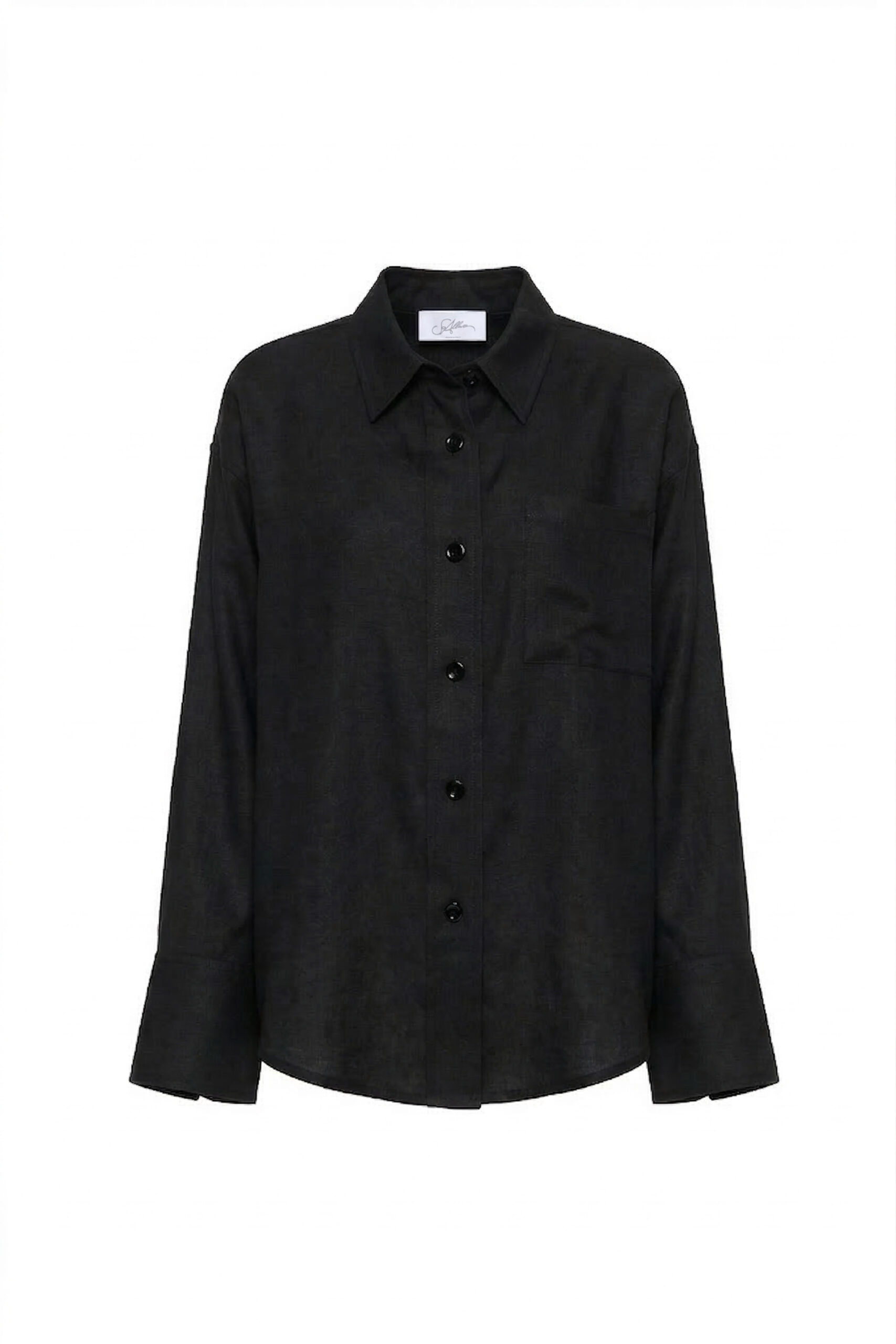 CAMICIA OVERSIZE IN MISTO LINO - immagine 4