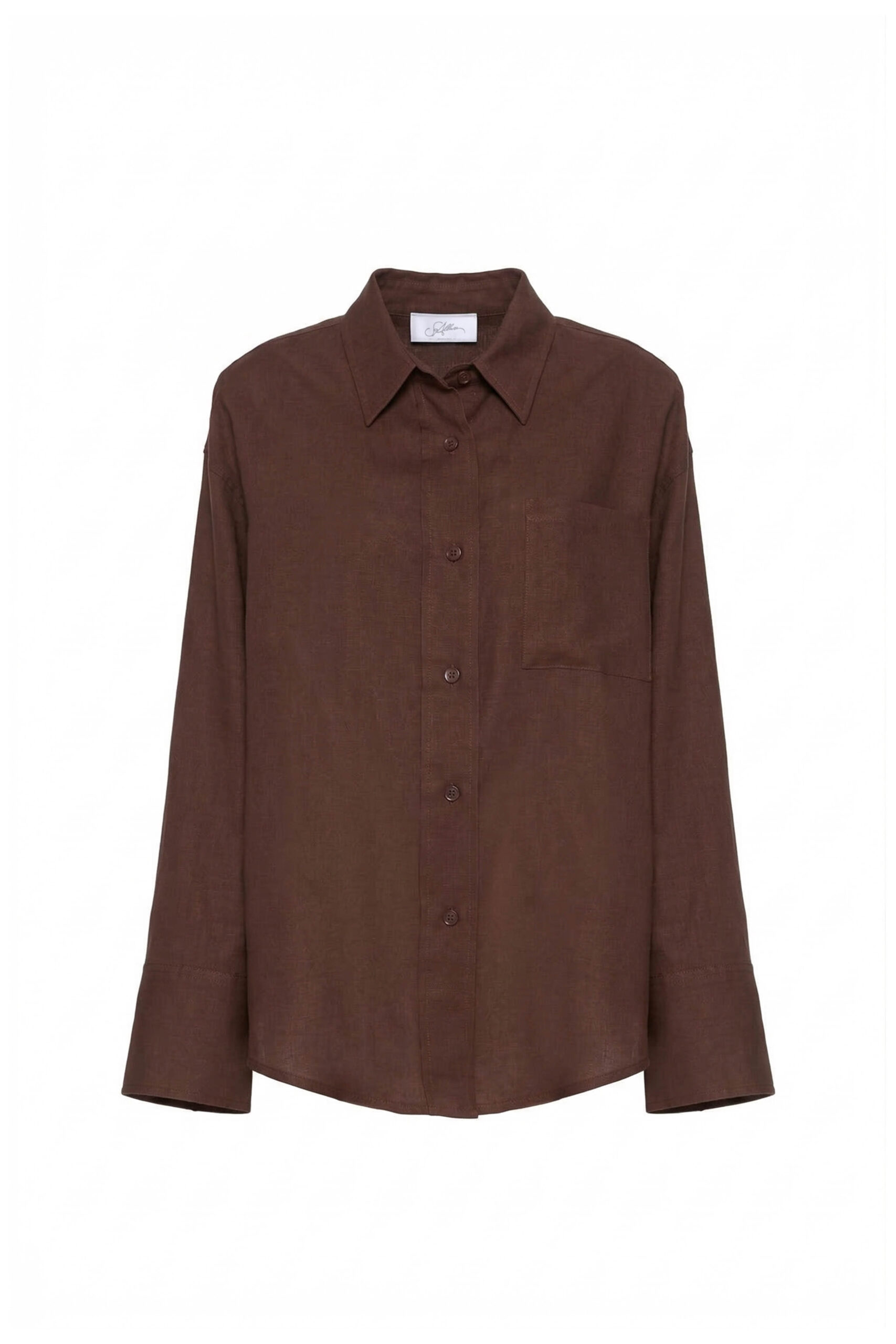 CAMICIA OVERSIZE IN MISTO LINO - immagine 3
