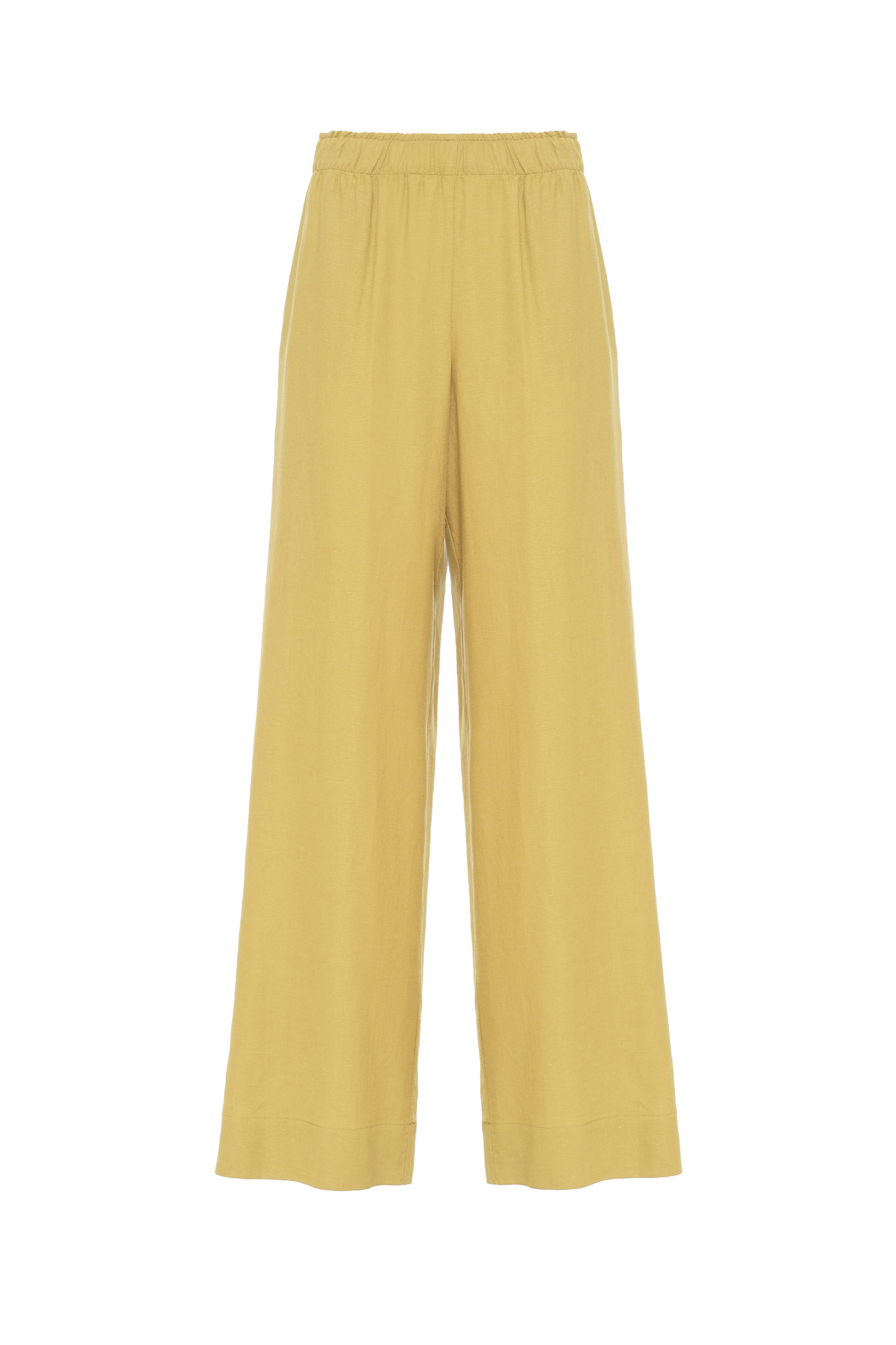 WIDE-LEG LINEN TROUSERS - Image 4