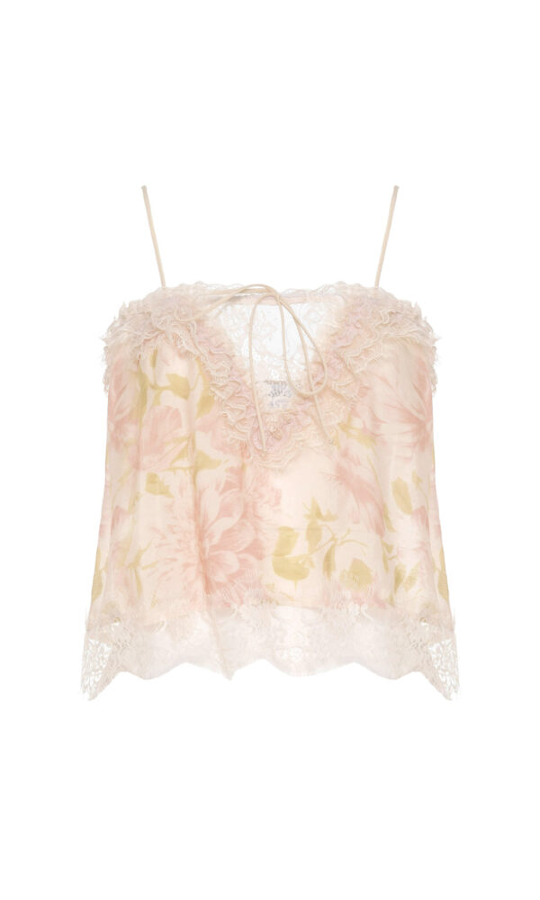 TOP LINGERIE STAMPA A FIORI