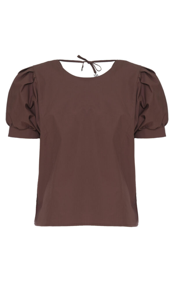 TOP WITH PUFF SLEEVES