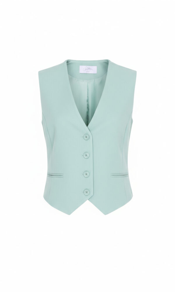 GILET IN CREPE