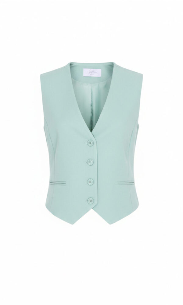 GILET IN CREPE