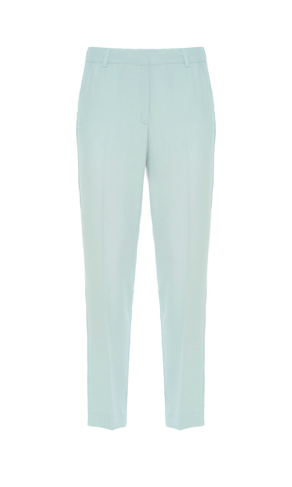 PANTALONI SLIM IN CREPE