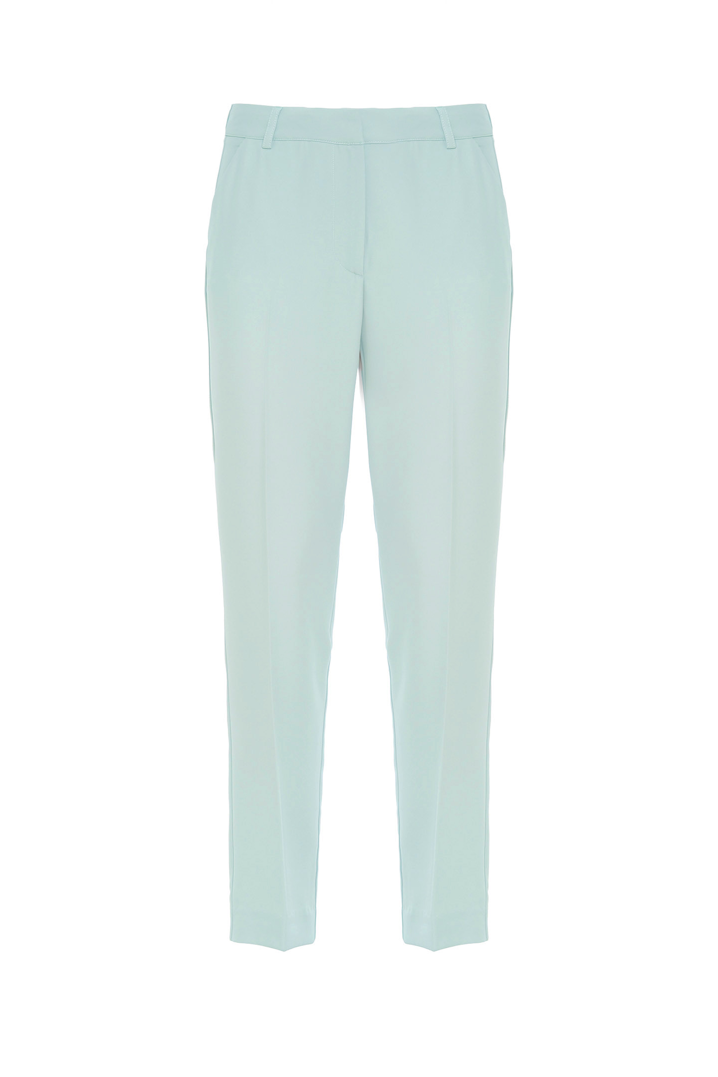 PANTALONI SLIM IN CREPE
