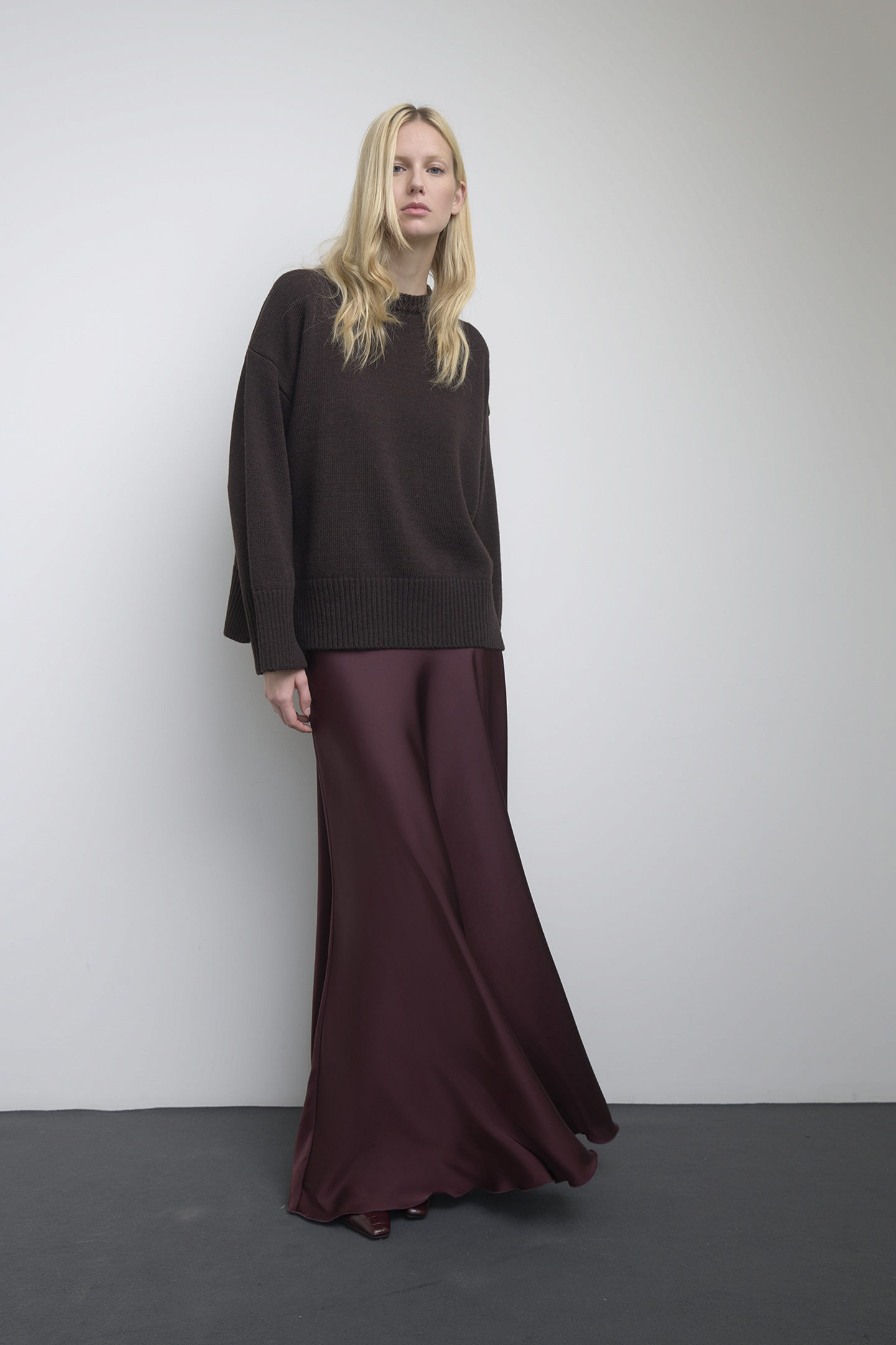 PULLOVER BOXY MISTO LANA - immagine 2